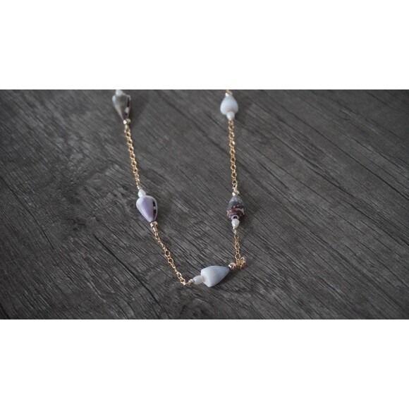 Dainty Shell Necklace, Multi Seashell Jewelry - Picture 3 of 7